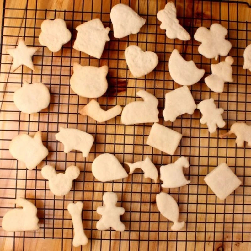 Aluminium Alloy Cat Shape Cookie Cutter Biscuit Mold for Baking & Pastry