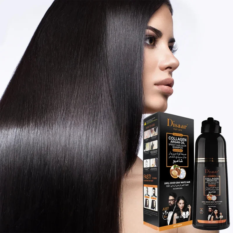 Disaar 400ML Hair Repair Shampoo with Argan Oil for Damaged & Rough Hair