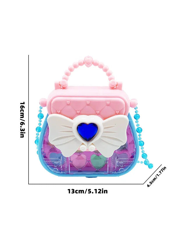 Girls Makeup Toy Set with Safety Non-Toxic Cosmetics & Princess Design