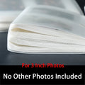 80 Pockets Photo Album - Transparent Mini Instax Card Holder, Waterproof & Durable