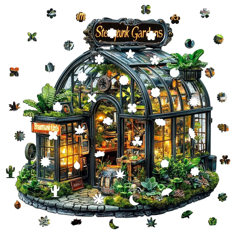 Wooden Puzzle Toy - Fantasy Themed Decorative Gift for Kids & Teens