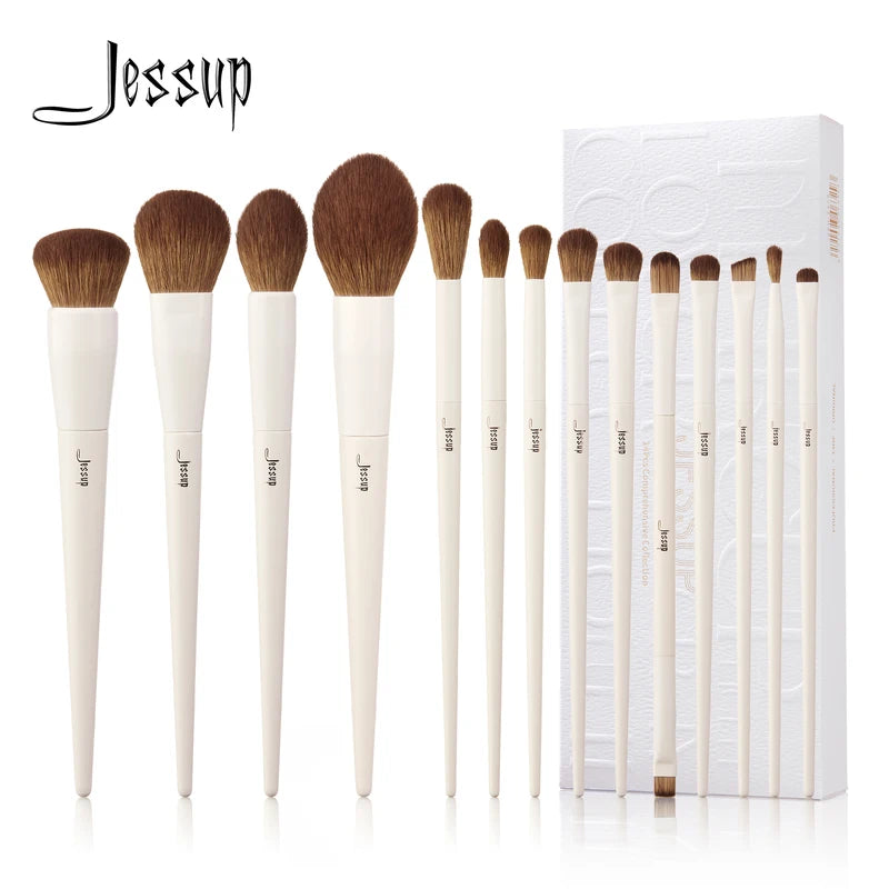 14-Piece Makeup Brush Set with Synthetic Face & Eye Brushes for Flawless Looks