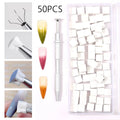 Nail Art Gradient Sponges with Gripper Tool Set for Creative Manicure