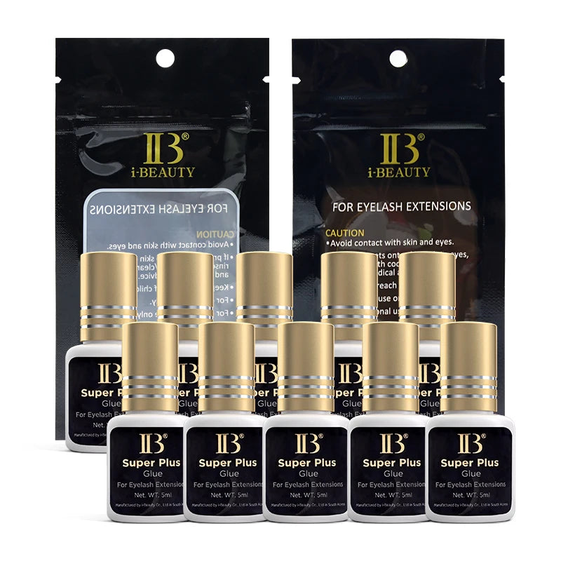 Professional Eyelash Extension Glue 5ml Fast-Drying Black Adhesive for Lash Extensions