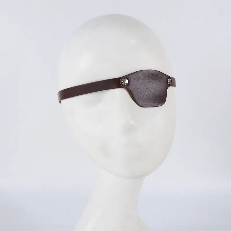 Halloween Skeleton Pirate Eye Patches Felt One Eye Mask for Costume Party