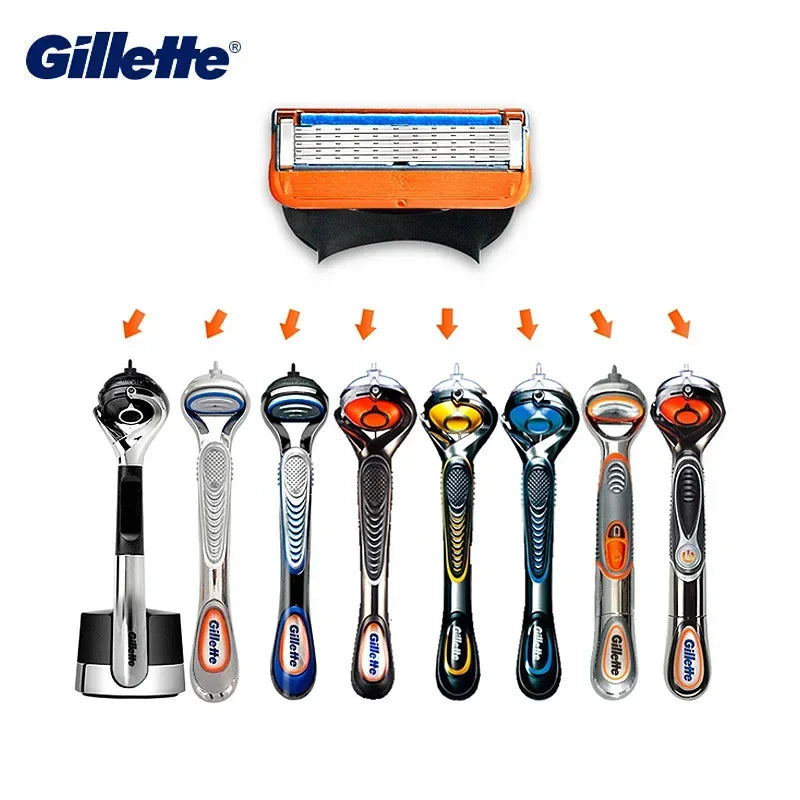 Gillette Fusion Razor Blades Replacement Set - 4 Pack for Gillette Fusion