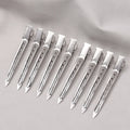 Metal Hair Sectioning Clips Hairdressing Clamps for Styling and Haircut - Multiple Sizes