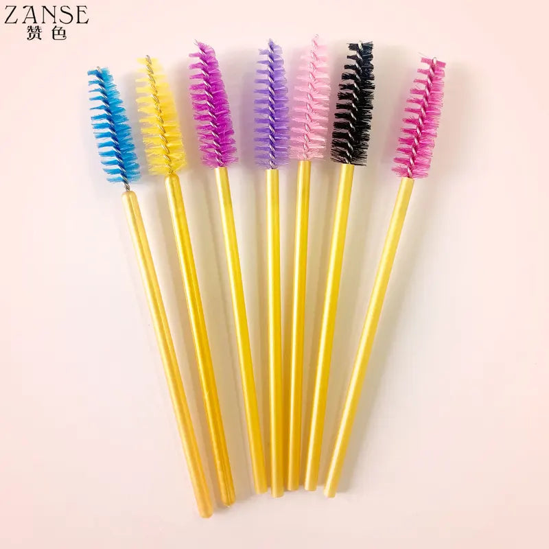 Eyelash Brush Makeup Brush Wands for Lash Extensions and Mascara - Pack of 5 or 50