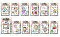 Halloween Scrapbooking Dies and Stamps Set for Card Making and Crafts