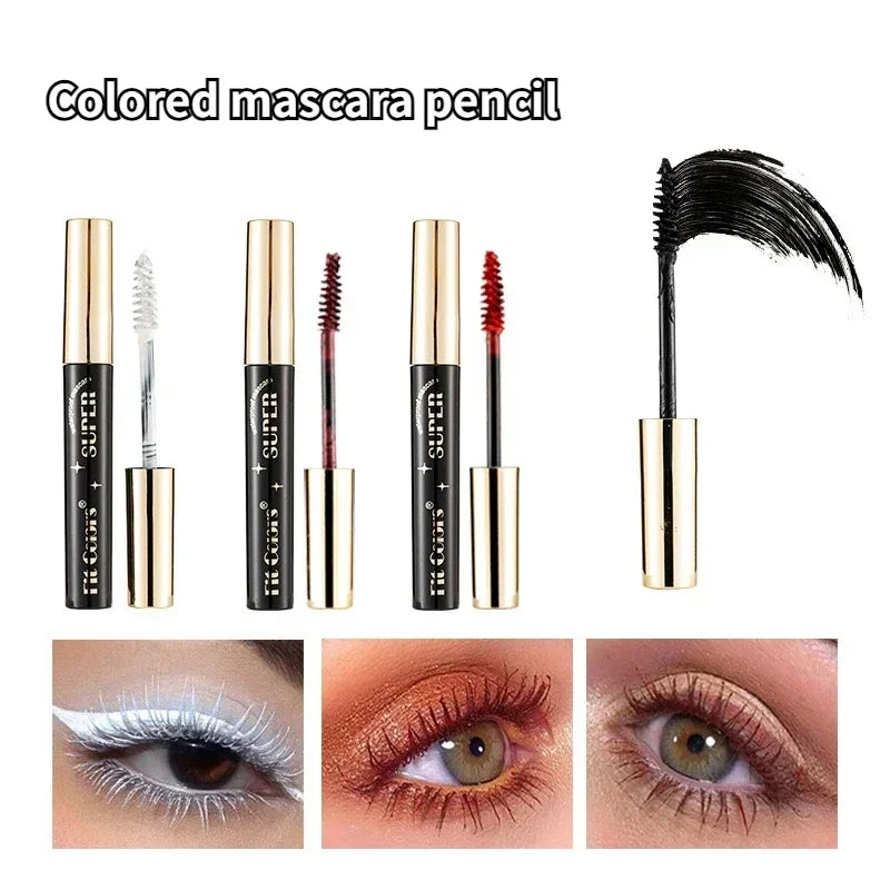 Waterproof Thick Curl Lengthening Mascara - Natural Long-Lasting Eye Makeup