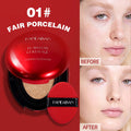 Long-Lasting Cushion Foundation with Moisturizing Concealer & Oil Control - Natural Finish