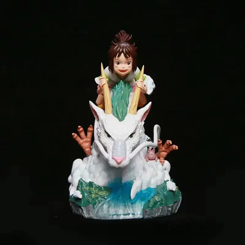 Anime Action Figures Ogino Chihiro and Nigihayami Kohakunushi Collectible PVC Toys