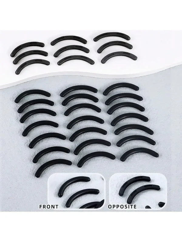 50PCS Silicone Replacement Pads for Eyelash Curler - Soft Cushion Strips