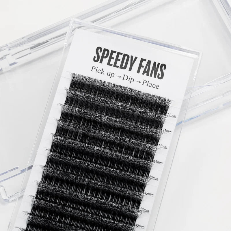 Eyelash Extension Fans - 10D Premade Volume Fans for Hybrid & Natural Looks