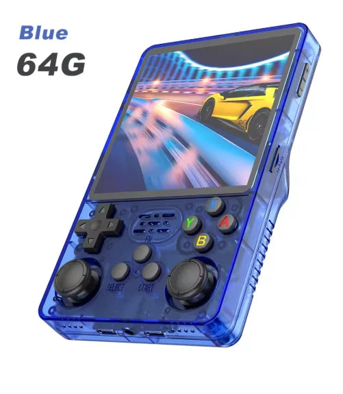 Retro Handheld Game Console 3.5-Inch IPS Screen 64GB 15000+ Games for Kids & Adults