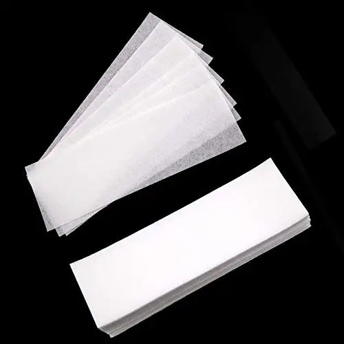 Hair Removal Wax Strips Pack - Nonwoven Pre-Cut Depilatory Paper for Legs Arms & Body