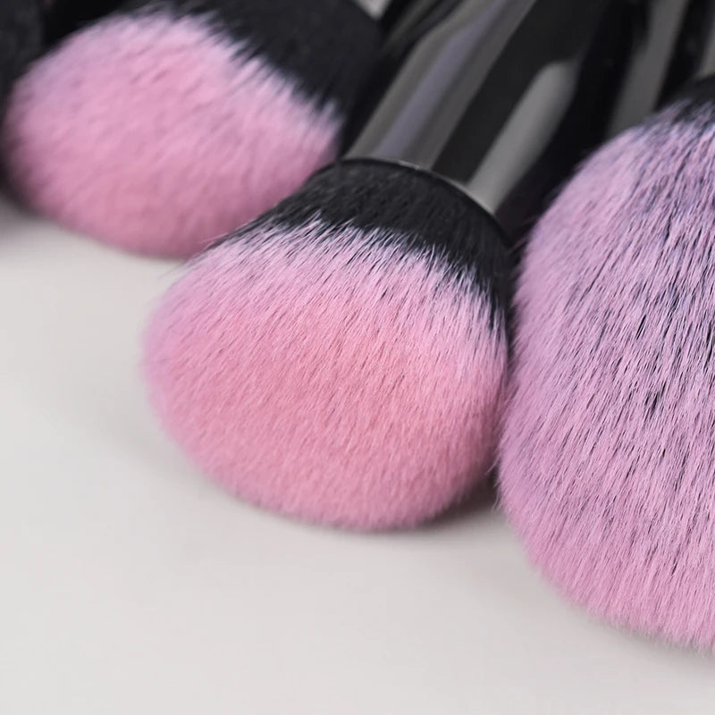 18-Piece Professional Makeup Brush Set - Foundation, Eyeshadow, Blush & Cosmetic Tools