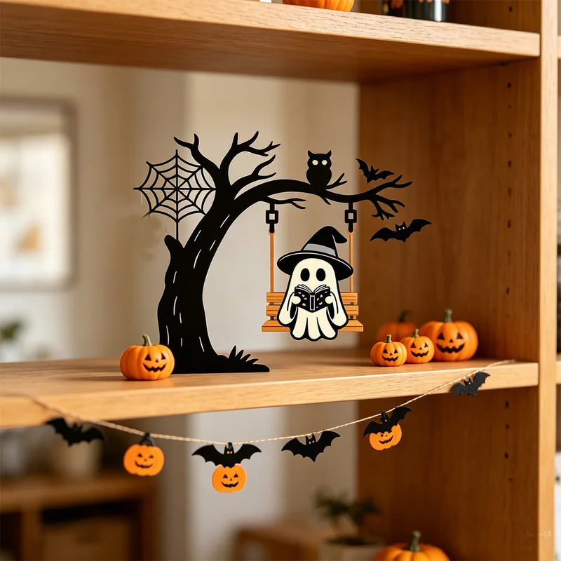Halloween Decorative Iron Art Ornament - DIY Folding Home Decor