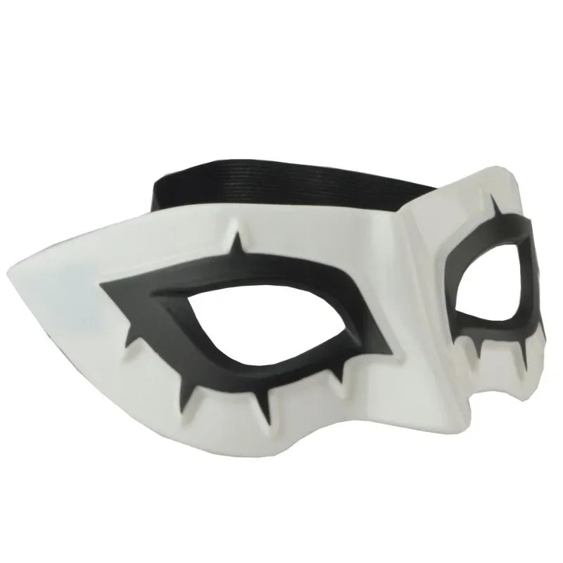 Half Face Mask for Persona 5 Hero Joker Cosplay Halloween Party Accessories