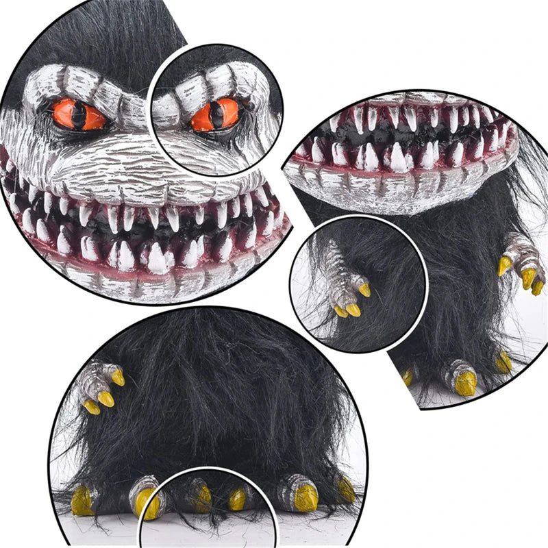 Halloween Plush Critters Decor Creepy Plush Dolls Monster Toys Set - Multiple Colors