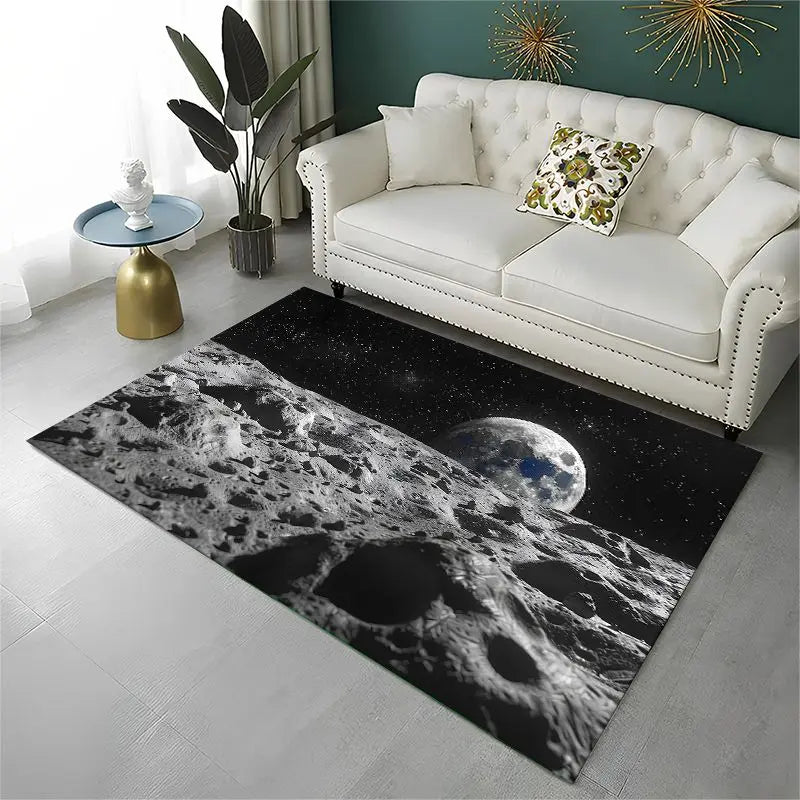 Rainbow Chakra Yoga Meditation Rug Non-Slip Large Floor Carpet for Home & Studio