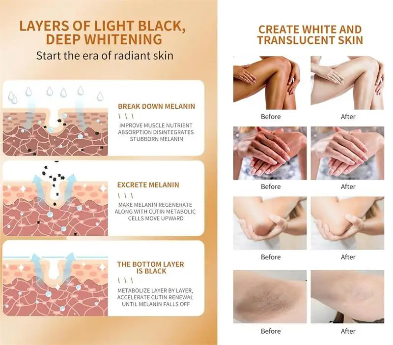 Strong Yellow Peeling Oil for Skin Lightening & Exfoliation - Dark & Brightening Lotion