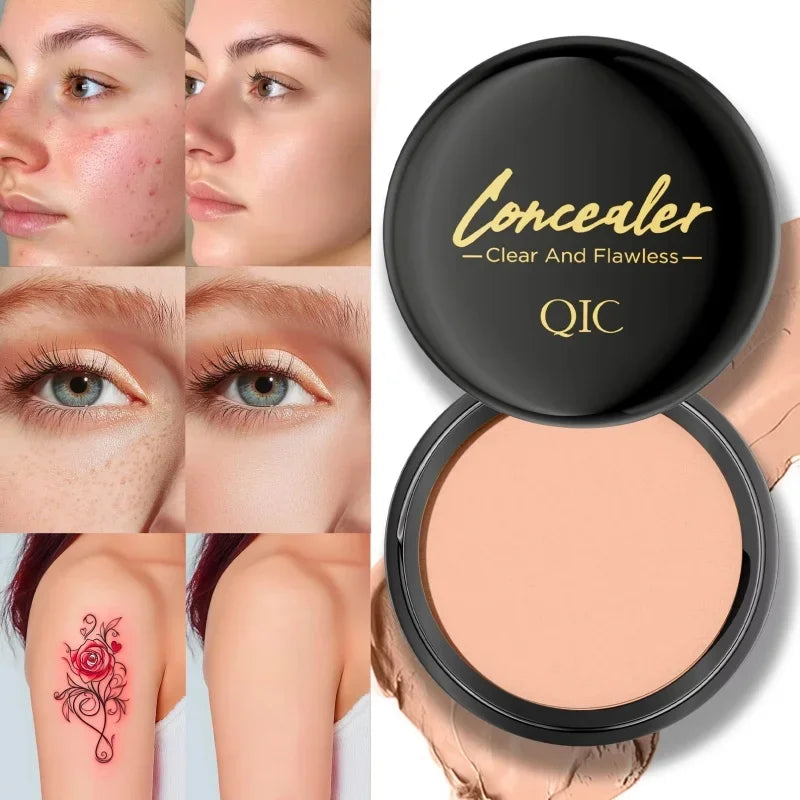 Waterproof Full Coverage Concealer for Tattoos & Scars - Natural Finish Foundation