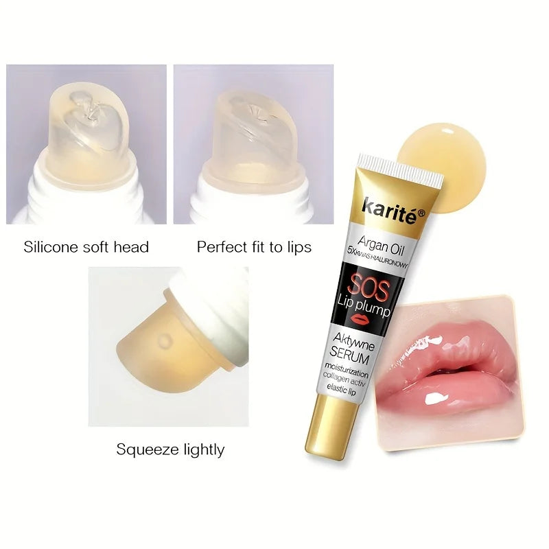 Lip Gloss with Volume & Moisturizing Formula - Long-Lasting Shine, Non-Sticky