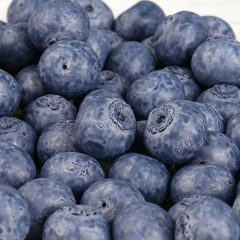 10-Piece Blueberry Artificial Food Model Set for DIY Crafts & Home Decor