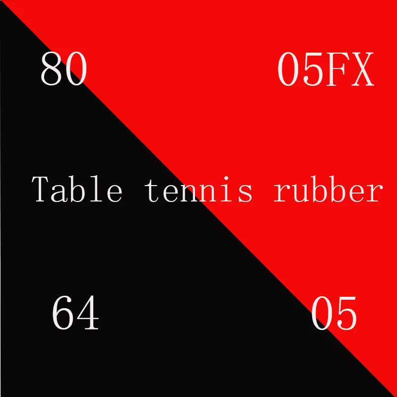 High-Quality Table Tennis Rubber Blade - Ping Pong Paddle Rubber for Indoor Play
