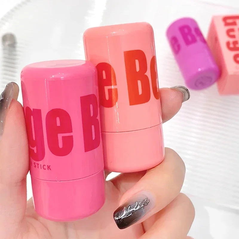 Lip & Cheek Blush Stick Color Change Brightening Natural Look for Girls