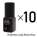 Korean Fast-Drying Strong False Eyelash Extension Glue 5ml - Black