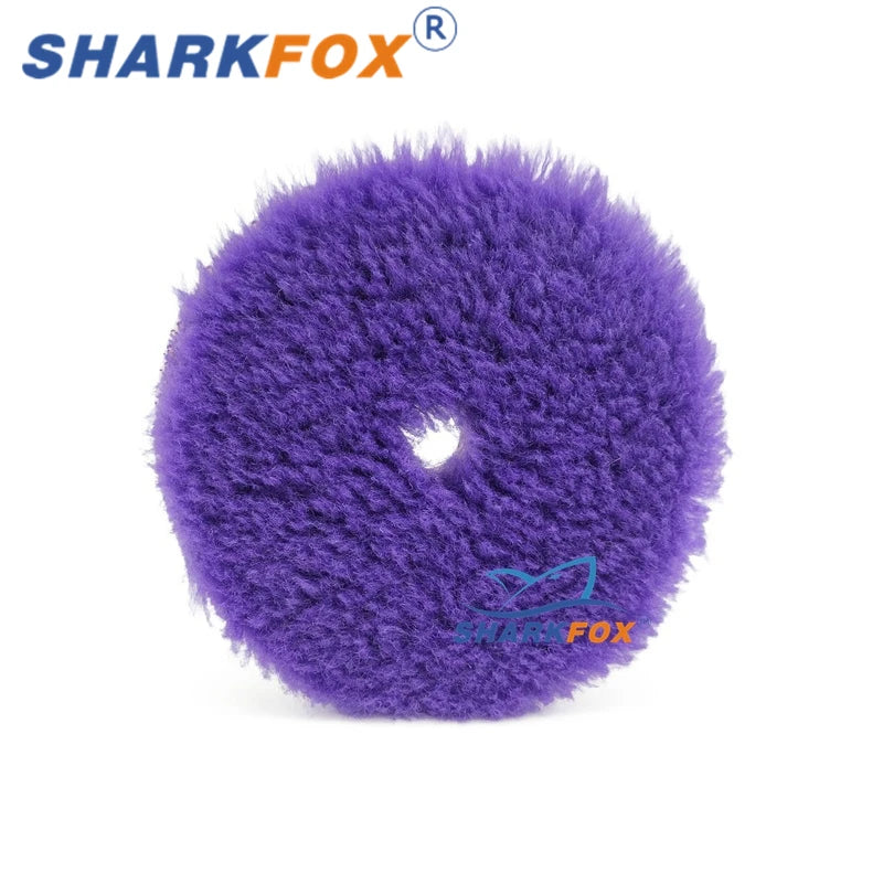 Car Paint Polishing Wool Pad 5/6 Inches Buffing Buffer for Waxing and Detailing