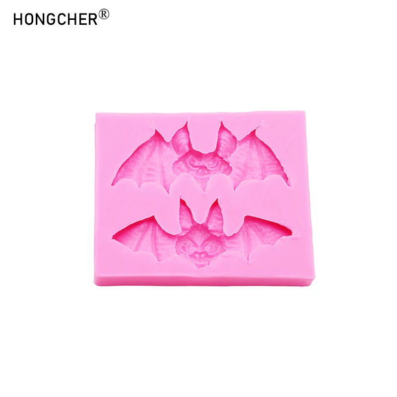 Halloween Bat Silicone Mold for Cake Decorating Resin Crafts Food-Grade