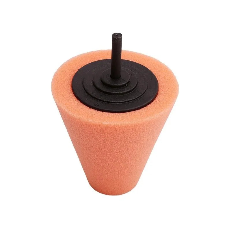 Car Hub Polishing Sponge Grinding Wheel Conical Metal Plastic Detailing Tool