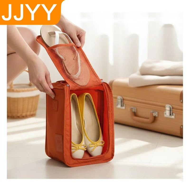 Portable Travel Shoe Organizer Bag Multifunctional Storage Pouch for Shoes