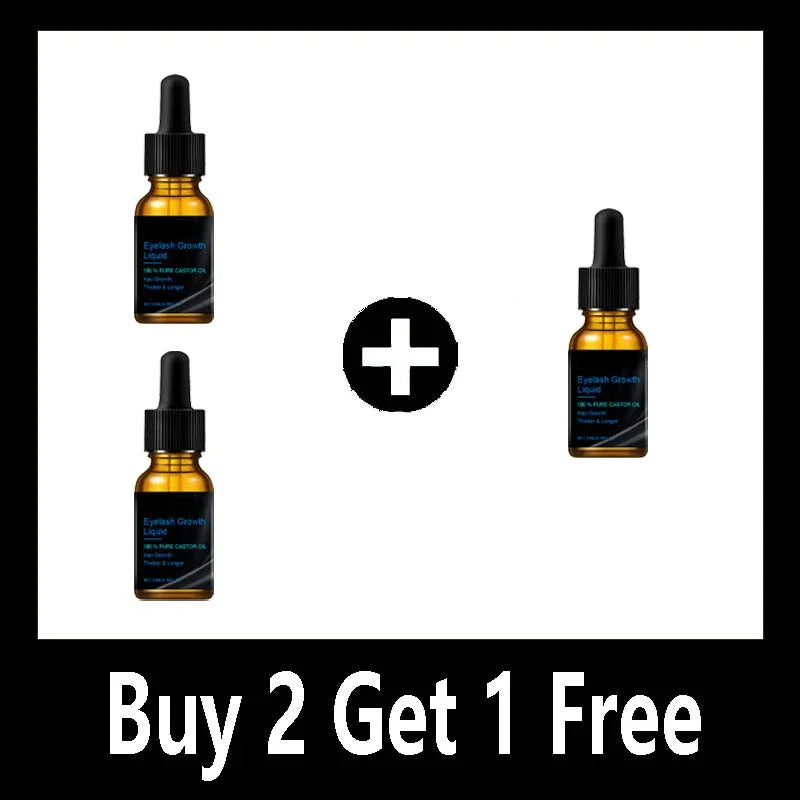 Eyelash Growth Serum Lengthen & Thicken Natural Curl Lash Enhancer 7Days