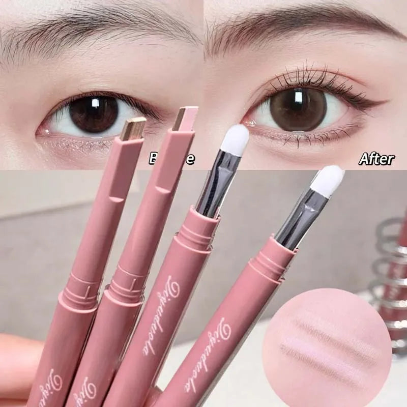 Brightening Waterproof Dual-Color Eye Highlighter Pencil - Natural Under-Eye Contour