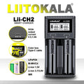 Universal Rechargeable Battery Charger for 18650, AA, AAA, Li-ion, NiMH, LiFePO4