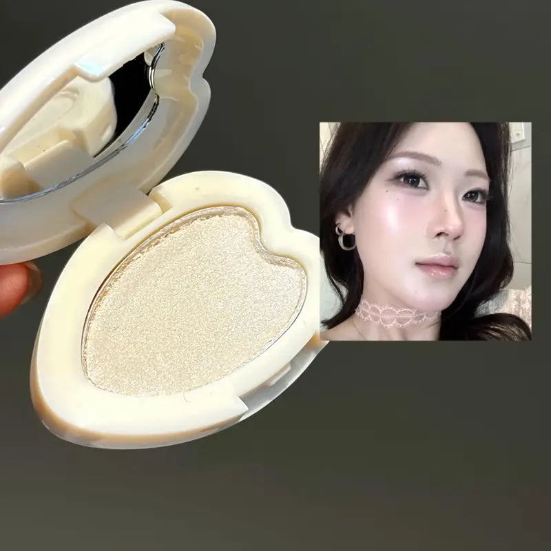 Multi-Use Face & Eye Highlighter Eyeshadow Glitter Palette - Portable