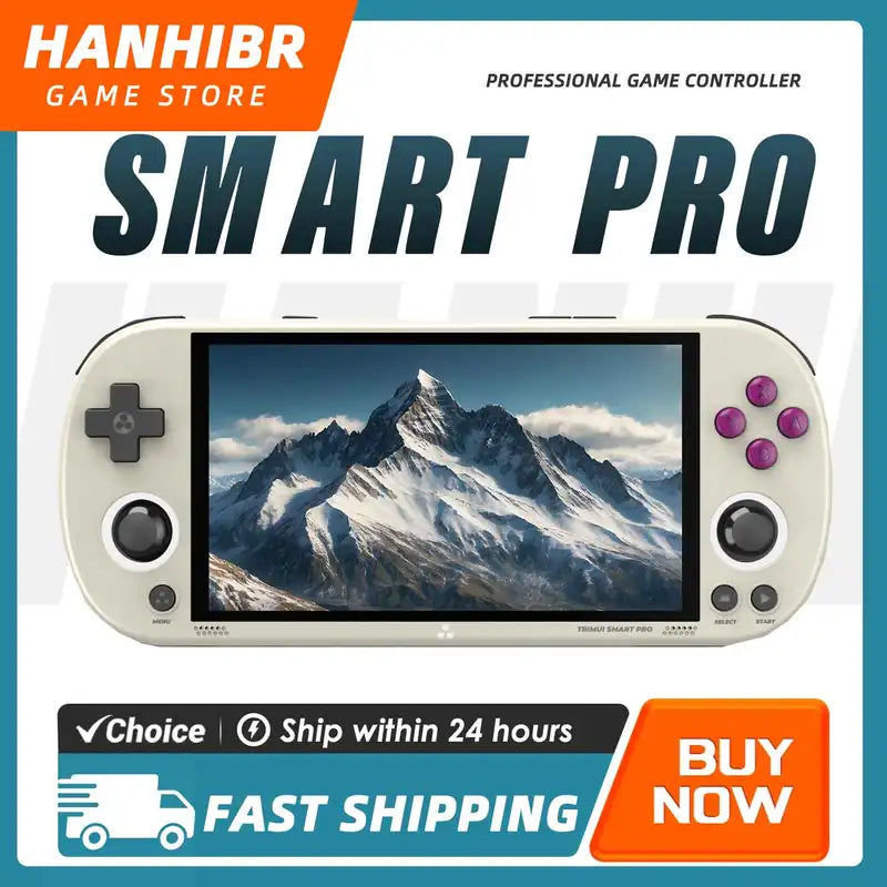 Retro Handheld Emulator Game Console 4.96 Inch IPS Screen 5000mAh Linux