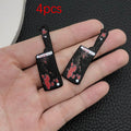 20 Fake Knife Charms for Jewelry Making Halloween Horror Pendants DIY Accessories