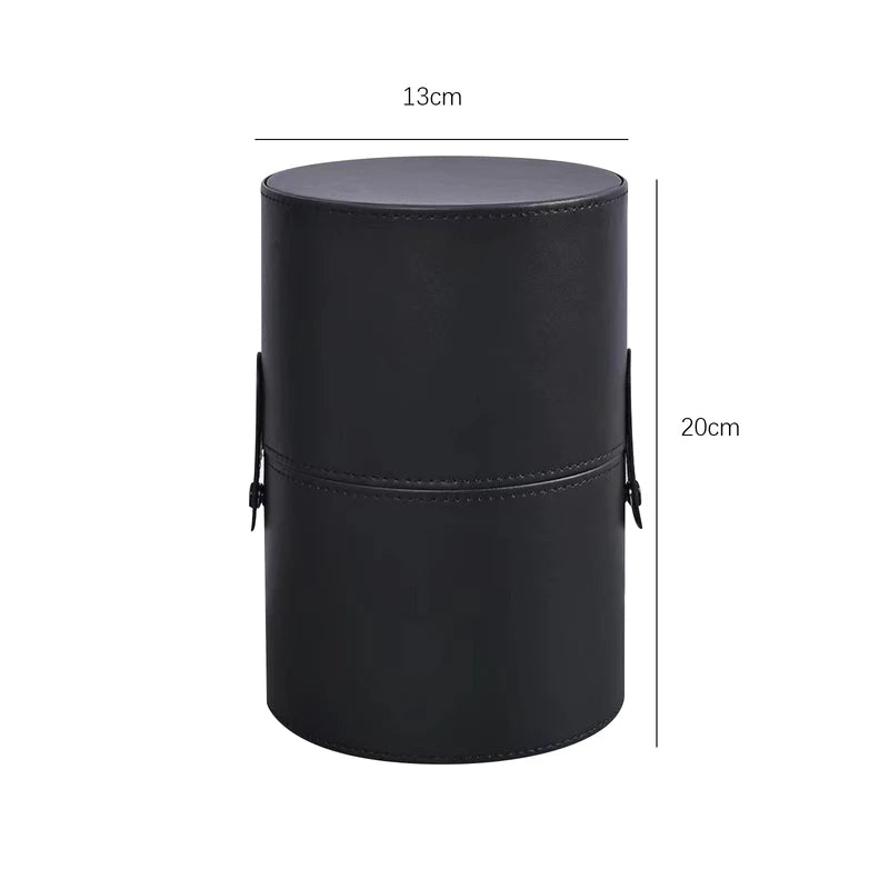 Makeup Brush Storage Holder Large Capacity Cylindrical Organizer for Vanity