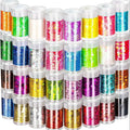 32 Color Glitter Powder Set for Face Body Nails Crafts and Art Projects