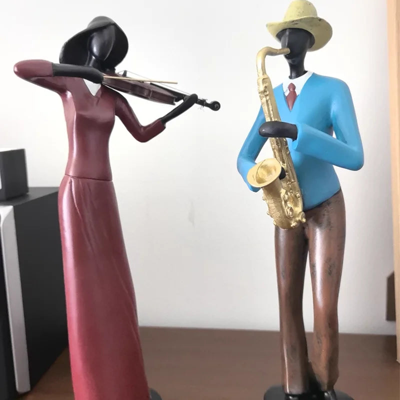 Cute Cartoon Retro Bookshelf Figurines - Home Decorative Toys & Gifts