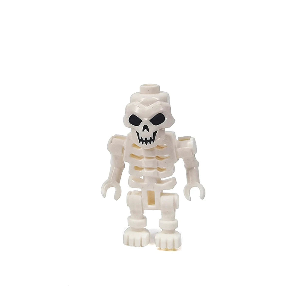 Halloween Skeleton Army Building Blocks Mini Doll Set DIY Toy Character Figurine