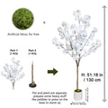 Artificial Cherry Blossom Tree 140-180cm Realistic Home Decor Fake Plant