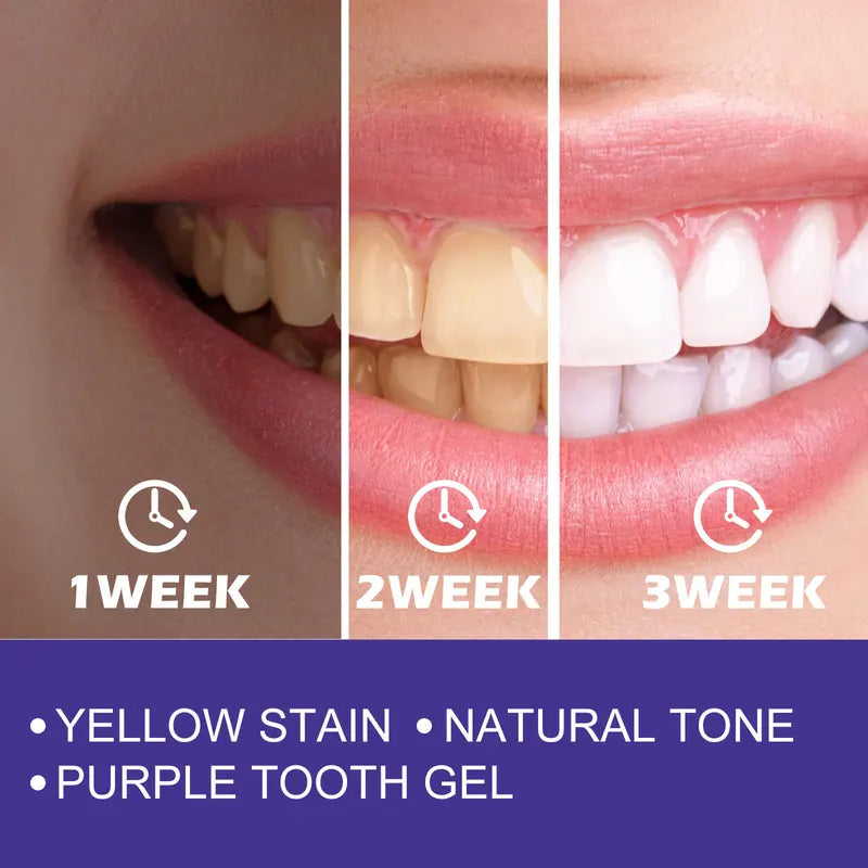 Purple Whitening Toothpaste for Brightening and Fresh Breath - Daily Oral Care