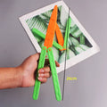 3D Printed Carrot Stress Relief Fidget Toy - Folding Butterfly Claw Knife