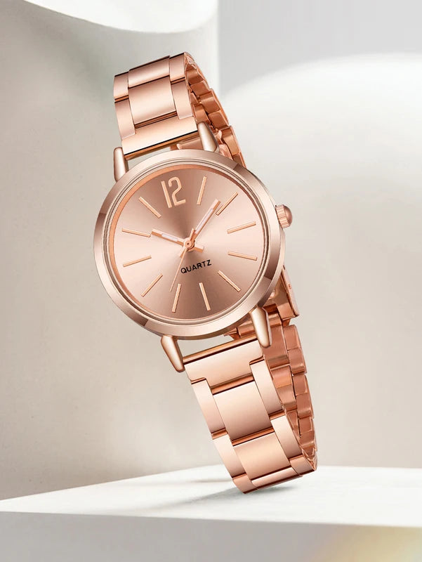 Women's Quartz Wrist Watch Set - Alloy Y2K Party Dress Holiday Gift